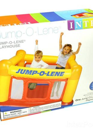 Надувной батут Intex 48260 «Jump-O-Lene», 174x174x112