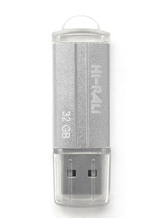 Флеш память USB Hi-Rali Corsair USB 2.0 32GB Steel