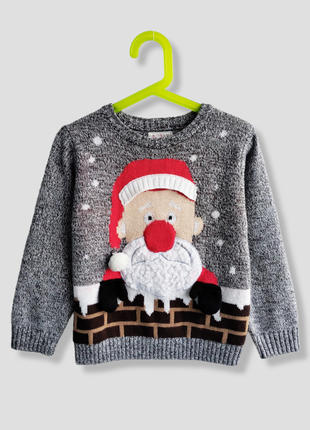 Дитячій новорічний светр f&f
