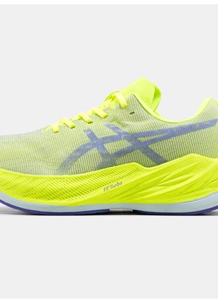 Женские кроссовки Asics Superblast Neon Green весна / лето / о...