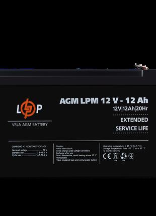 Аккумулятор AGM LPM 12V - 12 Ah