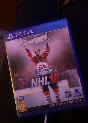 Диск NHL16 на PS4