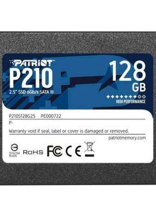 Накопитель SSD 2.5" 128GB Patriot (P210S128G25)