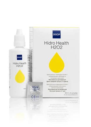 Пероксидная система очистки контактных линз "Hidro Health H202...