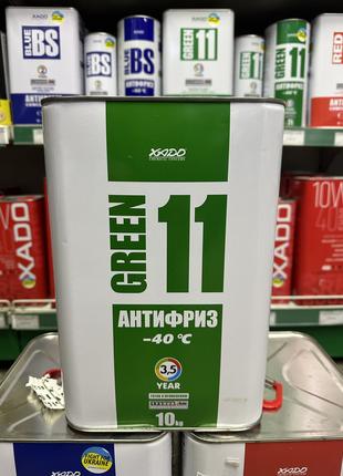 Антифриз Green 11 -40 ХАДО (ж/б 10 кг)