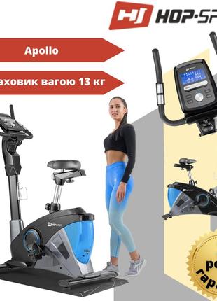 Велотренажер электромагнитный + мат hop-sport hs-090h apollo'2...