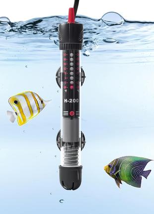 Нагреватель для аквариума NETONDA 60 л, 50 Вт, 30-60 л (20-34 ...