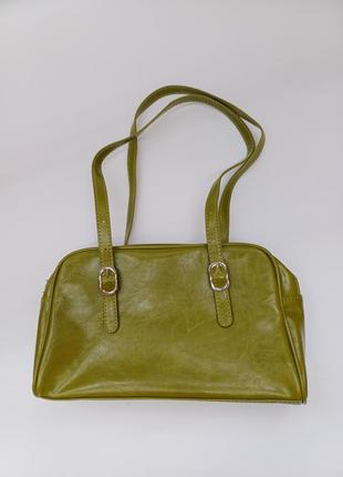 Сумка на плечо, оливковый сумка, сумка багет