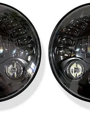 Фары передние основного свет ВАЗ 2101, 2121 LED (178мм 7") 45W...