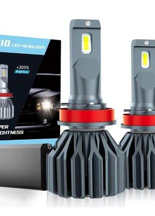 Комплект светодиодных ламп для оптики линзы S10 DELUX T19 H7 (...
