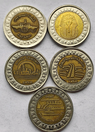 1 фунт Египет ( разные )