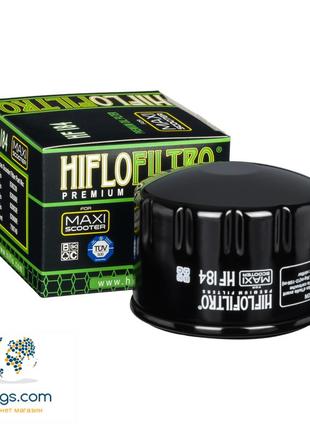 Масляный фильтр Hiflo HF184 для Adiva, Aprilia, Gilera, Malagu...