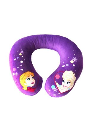 Дитяча подушка на шию для подорожей комбінований Frozen Disney
