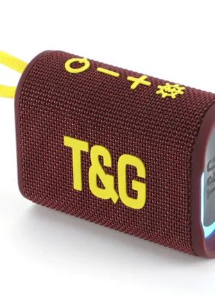Bluetooth-колонка TG396 з rgb підсвічуванням, speakerphone, ра...