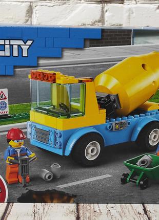 Конструктор LEGO City Бетономешалка 85 деталей (60325) ms