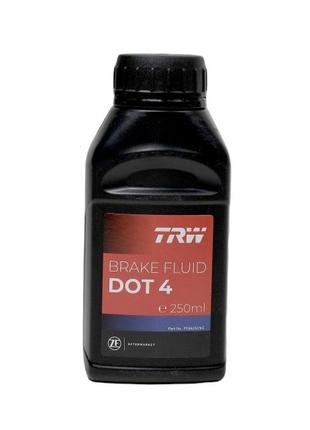 Жидкость тормозная DOT4 0,25л TRW