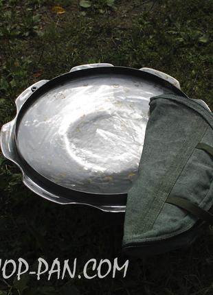 Сковорода с бортом Ромашка 40 см из настоящего диска бороны
