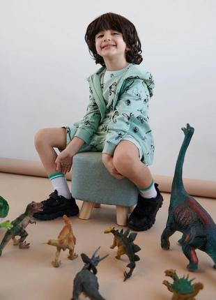 Худи jurassic world сиппер кофта на молнии динозавры