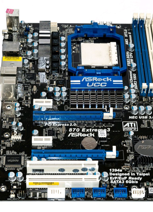 Материнская плата ASRock 870 EXTREME3 R2.0 (sAM3+, AMD 870/AMD SB