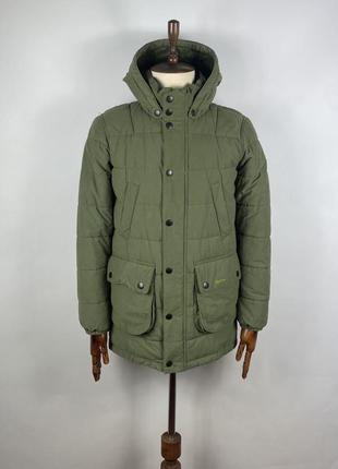 Оригинальная мужская утепленная куртка парка barbour retail fa...