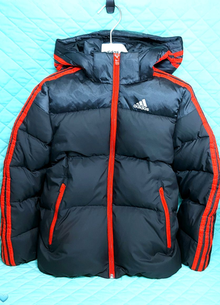 Куртка пуховик adidas детская