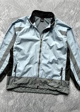Куртка ветровка vintage nike reflective zip up trackjacket lig...