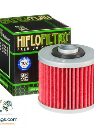 Масляный фильтр Hiflo HF145 для Yamaha, Aprilia, Derbi, Jawa, ...
