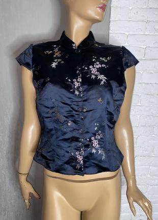Блуза блузка в японском стиле clockhouse, xl