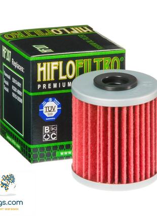 Масляный фильтр Hiflo HF207 для Betamotor, Kawasaki, LML, Suzuki.