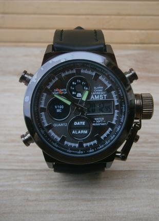 Годинник наручний чоловічий AMST 3003AC All Black чорний