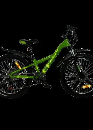 Titan Велосипед Titan CALYPSO 24"11" Зеленый-Желтый