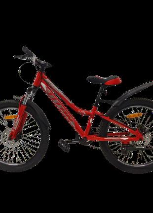 Titan Велосипед Titan BEST MATE 2024 24"11" Красный-Серый-Белый