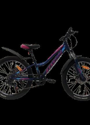 Titan Велосипед Titan BEST MATE 24"11" Темный Синий-Розовый