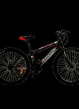 CrossBike Велосипед CROSSBIKE Spark D-Al 26" 13" Черный-Красный