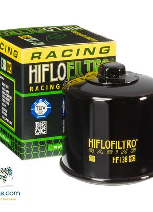 Масляный фильтр Hiflo HF138RC для Aprilia, Arctic Cat, Bimota,...