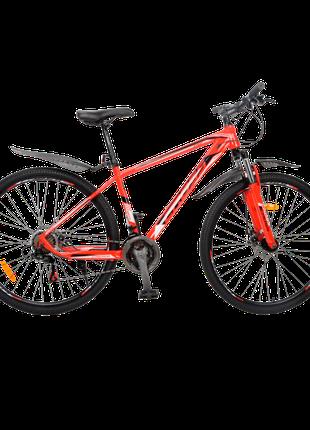 CROSS Велосипед Cross Kron 29" 17.5" Черно-Красный