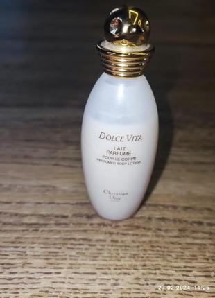 Винтажный парфюмированный лосон для тела christian dior dolce ...