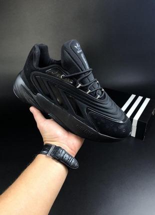 Мужские кроссовки adidas ozelia черные