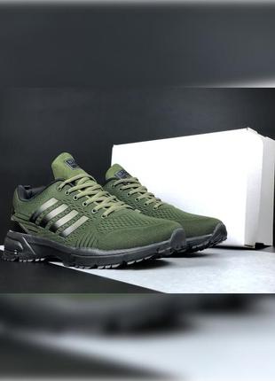 Мужские кроссовки  stilli marathon tr темно зеленые