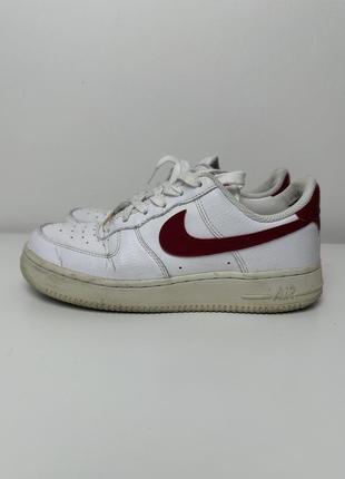 Кросівки nike air force 1 low '07 essential white/red/gold