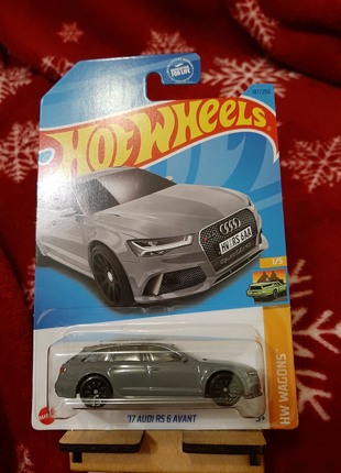 Hot Wheels Audi RS 6 Avant Gray Нова