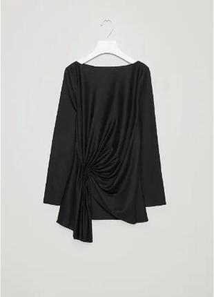 Топ cos top with front drape detail / xs