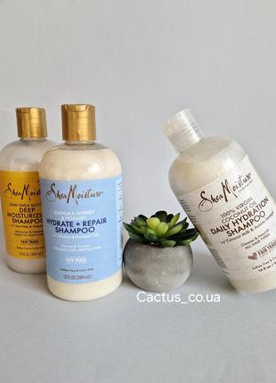 Шампунь shea moisture увлажнение и восстановление