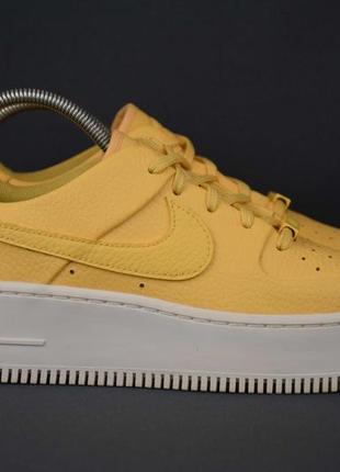 Nike air force 1 sage low кроссовки женские кожаные на платфор...