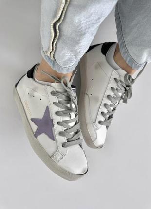 Голден гус суперстар golden goose 4 ggdb superstar lilac