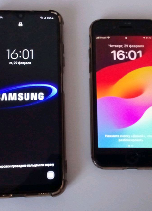 IPhone SE 2 (2020) 64 gb, Samsung Galaxy A03s 3/32gb. Обмен