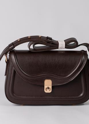 Жіноча сумка коричнева сумка сумочка кросбоді коричневий клатч
