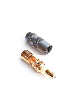 Audiocrast 24K Gold Plated DC Power Plug Connector 5,5 x 2,5 mm