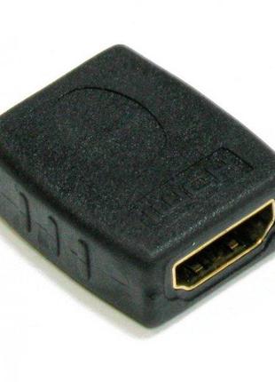 Адаптер Cablexper A-HDMI-FF, HDMI "мама" 19 пин / HDMI "мама" ...