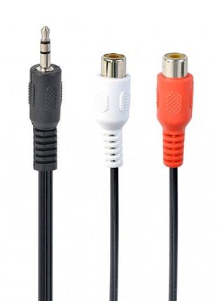 Аудио кабель Cablexpert CCA-406, стерео 3.5мм/2 x RCA-тюльпан,...
